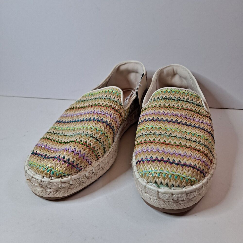 Universal Thread Women's Skipper Espadrille Sneakers Size 6.5 Slip-on Multicolor